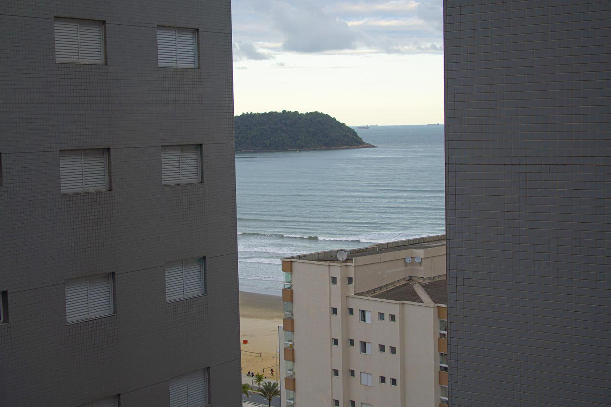 Appartamento Maravilhosa Vista Praia Grande  Esterno foto